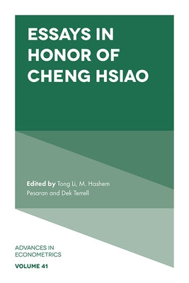 Essays in Honor of Cheng Hsiao by Terrell, Dek