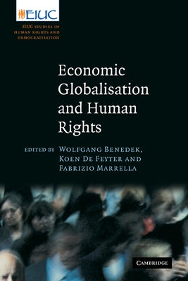 Economic Globalisation and Human Rights by Benedek, Wolfgang