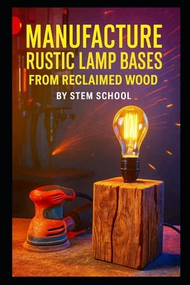 Manufacture Rustic Lamp Bases from Reclaimed Wood: DIY Lamp Stands for Farmhouse Style and Modern Home Décor by School, Stem