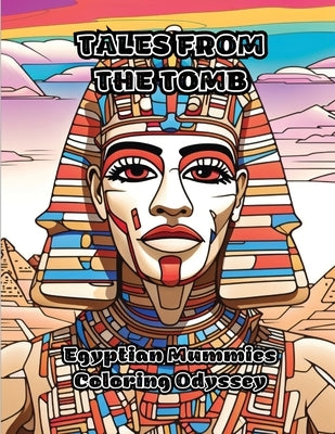 Tales from the Tomb: Egyptian Mummies Coloring Odyssey by Colorzen
