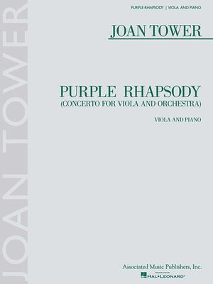 Purple Rhapsody: Viola and Piano Score and Part by Tower, Joan