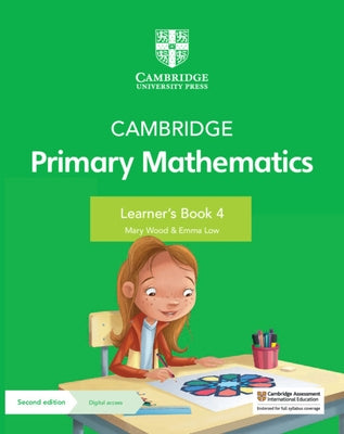 Cambridge Primary Mathematics Learner's Book 4 with Digital Access (1 Year) by Wood, Mary