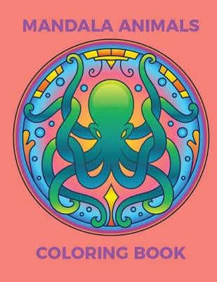 Mandala Animals Coloring Book by Catman Notebooks