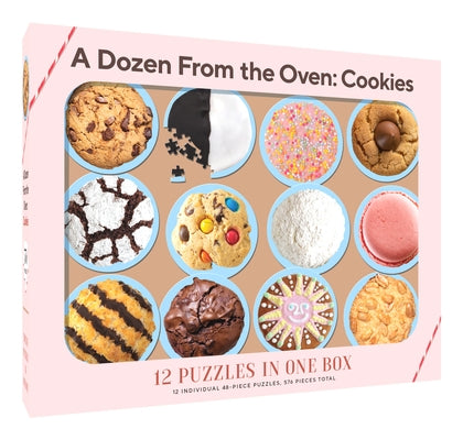 12 Puzzles in One Box: A Dozen from the Oven: Cookies by Chronicle Books