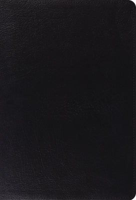 ESV Giant Print Thinline Bible, Red Letter (Genuine Leather, Black) by Esv Bibles