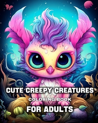 Cute Creepy Creatures Coloring Book For Adults: Mindfulness Colouring Pages, with Fantasy Creatures for Anxiety Relief by Raisa, Ariana