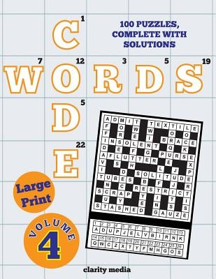 Large Print Code Words Volume 4 by Media, Clarity