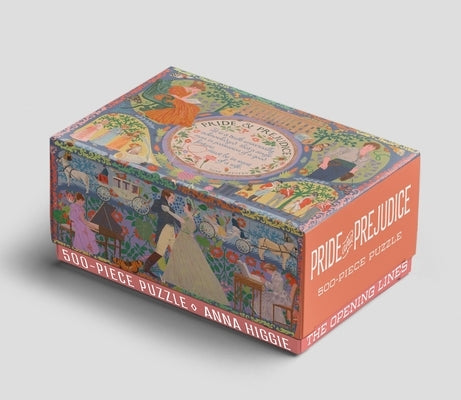 Pride & Prejudice: The Opening Lines: A 500-Piece Jigsaw Puzzle by Skittledog