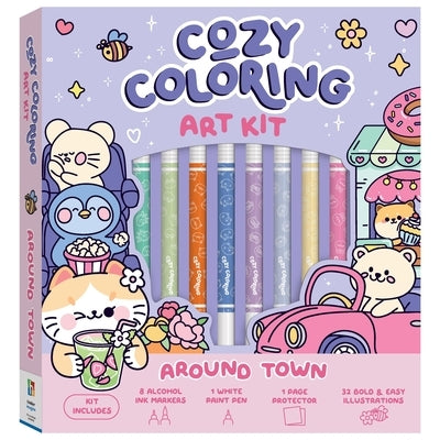 Art Maker Cozy Coloring Around Town Kit by Hinkler