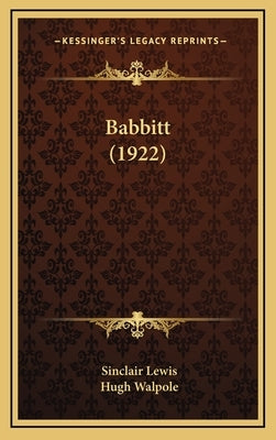 Babbitt (1922) by Lewis, Sinclair