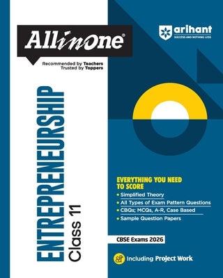 All In One Entrepreneurship -11 Class by Manglik, Shruti