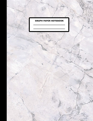Graph Paper Notebook: Marble Cover Design - Quad Ruled - 120 Pages - 8.5" X 11" - Matte Finished Soft Cover by Marble Notebook Press