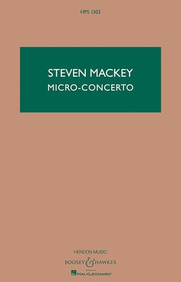 Micro-Concerto: Percussionist and Mixed Quintet by Mackey, Steven