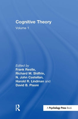 Cognitive Theory: Volume 1: Cognitive Theory by Restle, F.