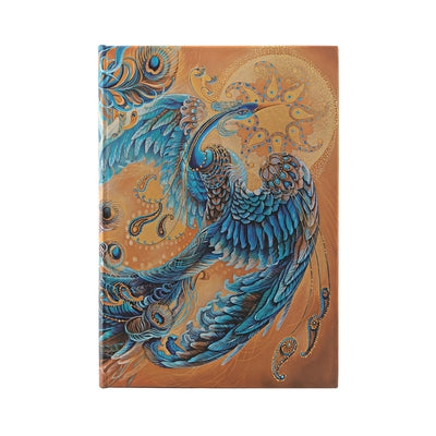 Skybird MIDI Unlined Hardcover Journal, 144pg, 120gsm by Paperblanks (Birds of Happiness): Skybird Birds of Happiness MIDI Unlined Hardcover by Paperblanks