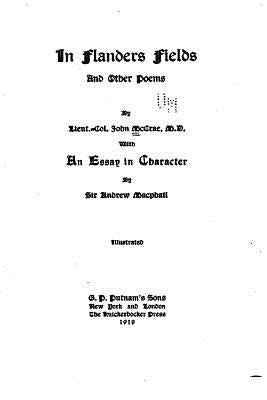 In Flanders Fields, and Other Poems by McCrae, John