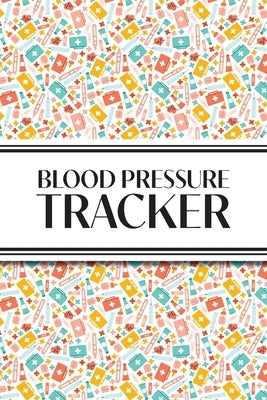1-Year Blood Pressure Tracker (Multi-Color First Aid): 6"x9" 52+ Extra Weeks Daily Blood Pressure Logbook Tracker Complete with Monthly Trend Graphs ( by Revive Stationery