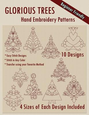 Glorious Trees Hand Embroidery Patterns by Embroidery, Stitchx