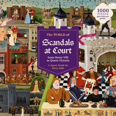 The World of Scandals at Court 1000 Piece Puzzle by Falls, Barry