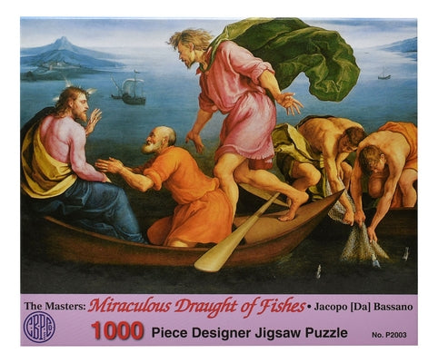 The Miraculous Draught of Fishes Puzzle by Catholic Book Publishing Corp