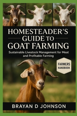 Homesteader's Guide to Goat Farming: Sustainable Livestock Management for Meat, and Profitable Farming by D. Johnson, Brayan