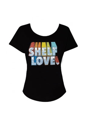Shelf Love Women's Relaxed Fit T-Shirt Small by Out of Print