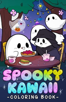 Spooky Kawaii Coloring Book: Mini Halloween Coloring Book For Kids by Wizard, Activity