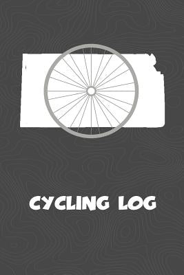 Cycling Log: Kansas Cycling Log for tracking and monitoring your workouts and progress towards your bicycling goals. A great fitnes by Creates, Kwg
