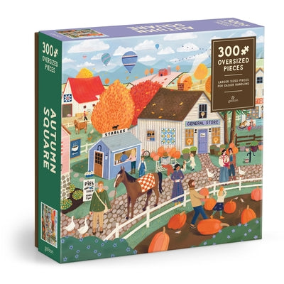 Autumn Square 300 Piece Puzzle by Galison, Galison