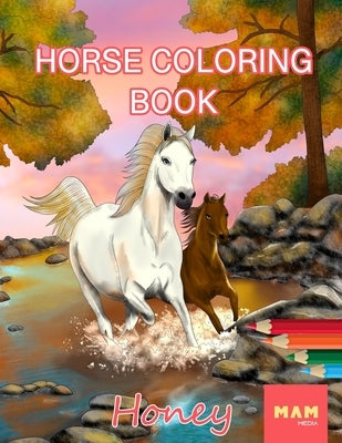Horse Coloring Book: Anti-Stress Coloring Book by Markwalder, Urs