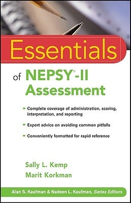 Essentials of NEPSY-II Assessment by Korkman, Marit
