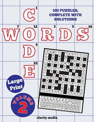 Large Print Code Words Volume 2 by Media, Clarity