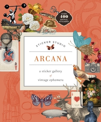 Sticker Studio: Arcana (Paperback): A Sticker Gallery of Vintage Ephemera by Standish, Chloe