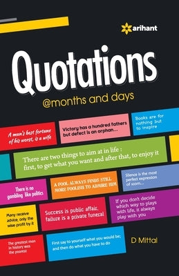 Quotations @months and days by Mittal, Dharmendra