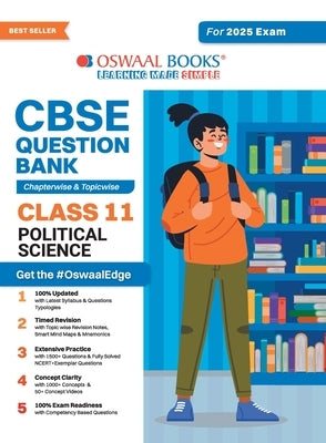 Oswaal CBSE Question Bank Class 11 Political Science, Chapterwise and Topicwise Solved Papers For 2025 Exams by Oswaal Editorial Board