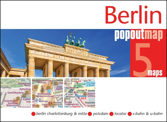 Berlin Popout Map by Maps, Popout