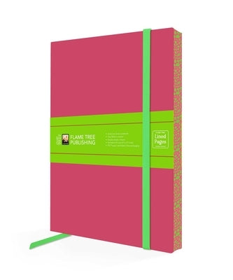 Lipstick Pink Artisan Paperback Notebook by Flame Tree Studio