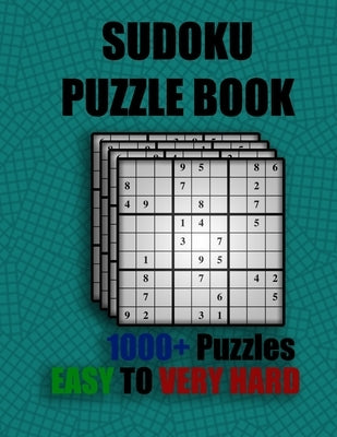 Sudoku puzzle book 1000+ puzzles easy to very hard: 8.5x11 Puzzle book with a lots of Sudoku puzzles for adults by Books, Puzzles Lab