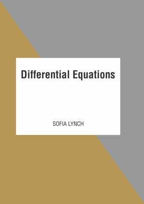 Differential Equations by Lynch, Sofia
