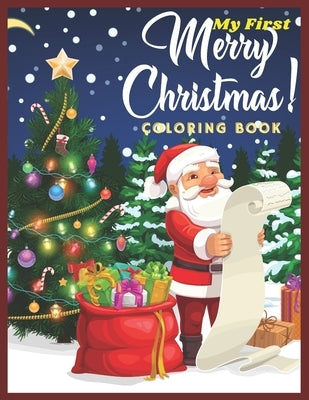 My First Merry Christmas Coloring Book by Publication, Xoss