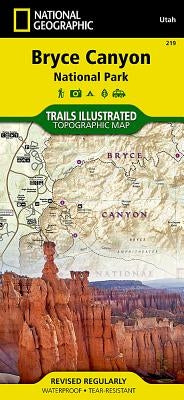 Bryce Canyon National Park Map by National Geographic Maps