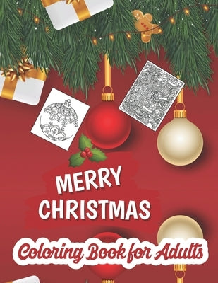 Christmas coloring book for adults: adult christmas coloring books by Xarif, Xahsan