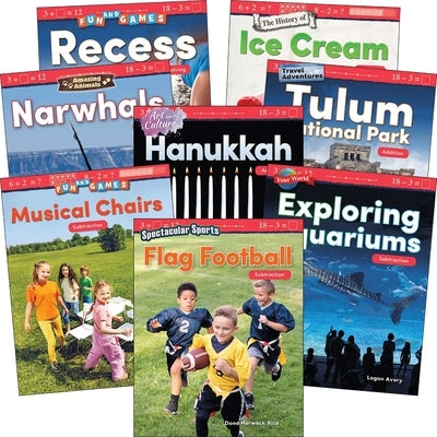 Addition & Subtraction: Grades K-1 (8-Book Set) by Multiple Authors