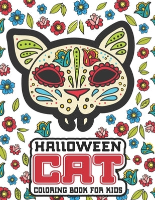 Halloween Cat Coloring Book For Kids: 40 Amazing Cat Coloring Pages with Halloween Themed Designs For Animal Lovers by Publishing, Pencil Art