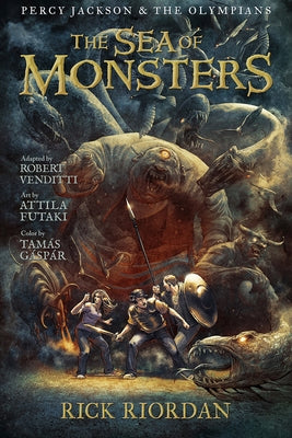 Percy Jackson and the Olympians Sea of Monsters, The: The Graphic Novel by Riordan, Rick