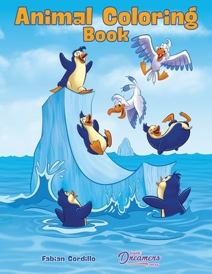 Animal Coloring Book: Kids Coloring Book Ages 4-8, 9-12 by Young Dreamers Press