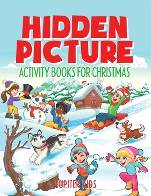 Hidden Picture Activity Books for Christmas by Jupiter Kids