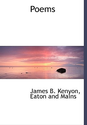 Poems by Kenyon, James B.