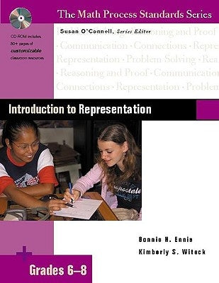 Introduction to Representation, Grades 6-8 [With CDROM] by O'Connell, Susan