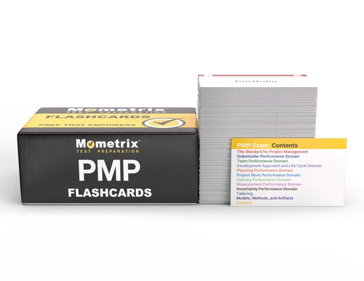 Pmp Exam Prep 2025-2026: Project Management Study Cards for the Pmbok 7th Edition [Full Color Cards] by Mometrix